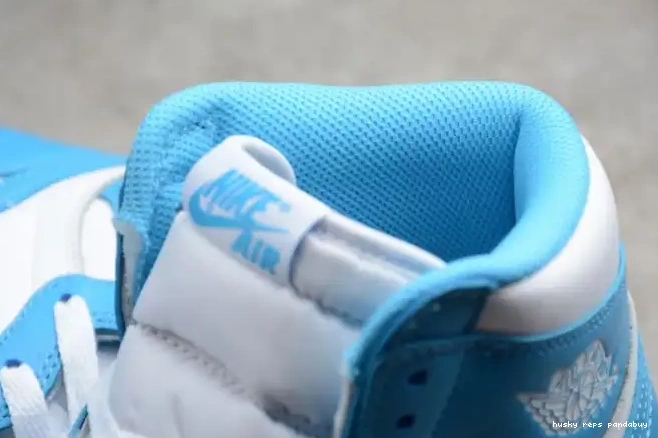 Rep Husky Jordan High OG Air 555088-117 Retro 1 'UNC' 0420